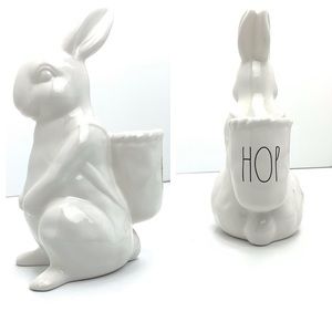 Rae Dunn Artisan Collection HOP Easter Bunny Figurine
